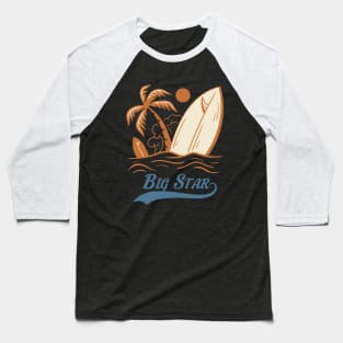 Vintage summer big strar Baseball T-Shirt